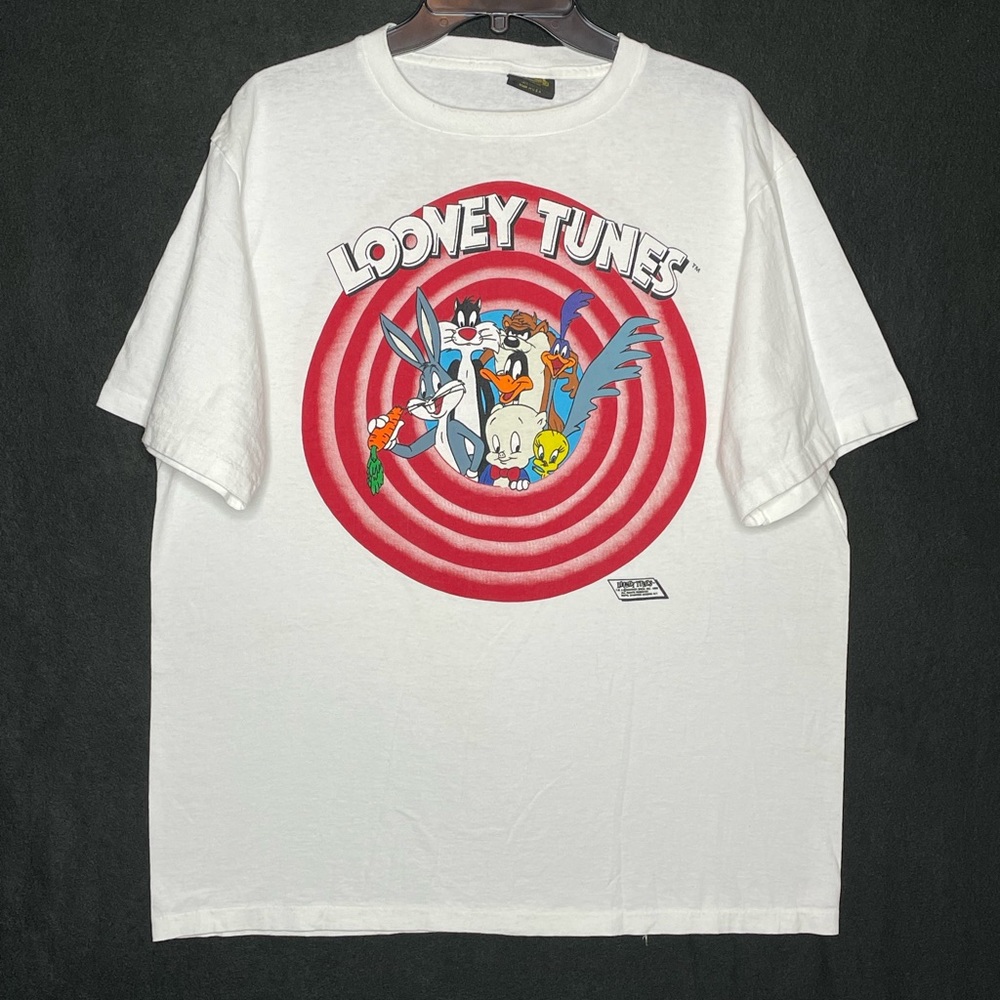 1989' LOONEY TUNES THAT’S ALL FOLKS DOUBLE SIDED GRAPHIC VINTAGE T-SHIRT